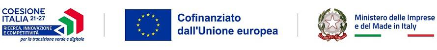 Coesione Italia 21-27 - Cofinanziato dall'Unione europea - Ministero delle Imprese e del Made in Italy